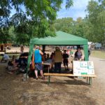 unser Infostand wird gern angenommen