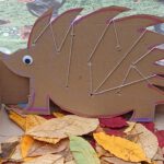 Halloween mit Thema Igel