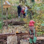 Halloween mit Thema Igel