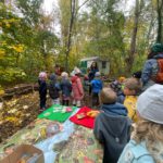 Halloween mit Thema Igel